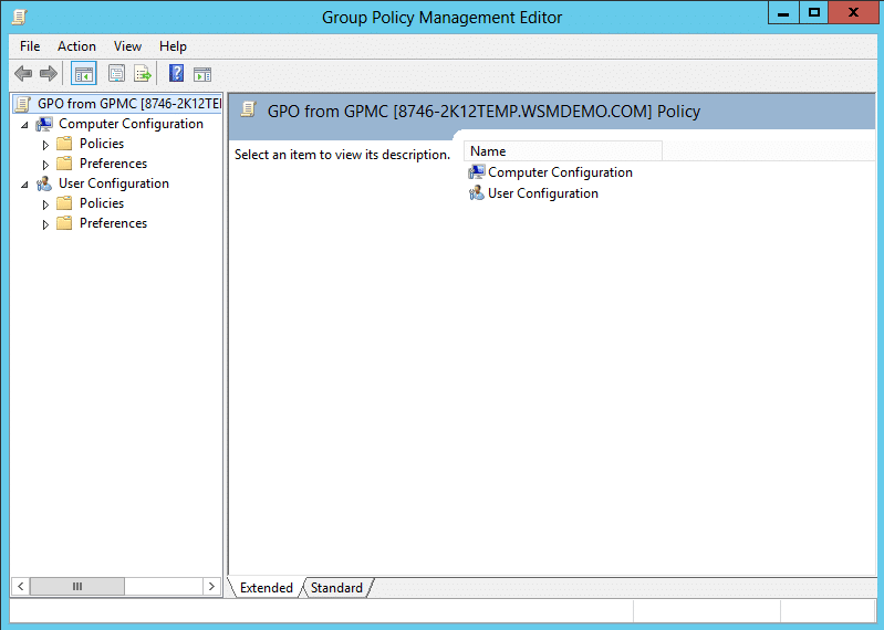 new cs group policy assignment